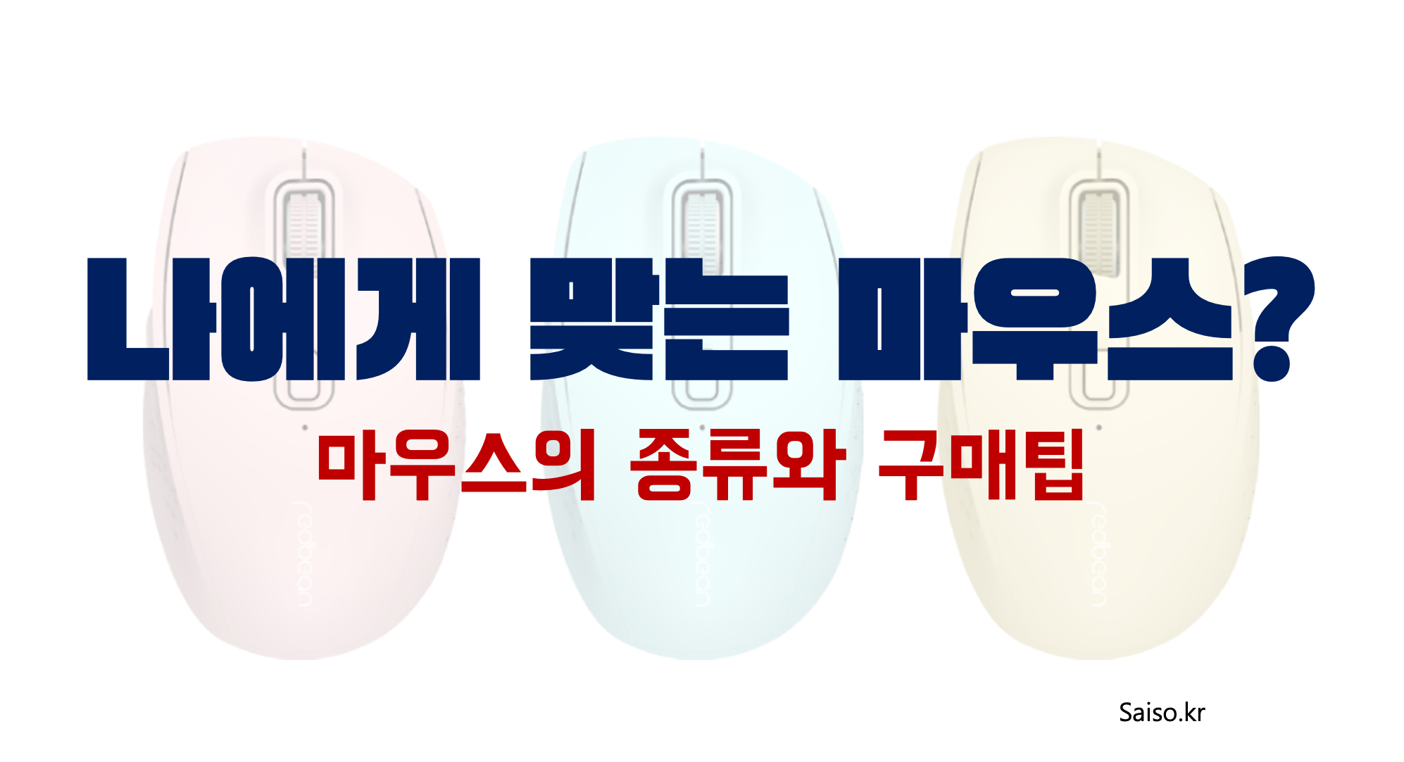 마우스종류