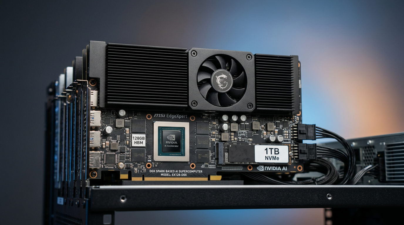 MSI EdgeXpert 128GB 1TB NVMe NVIDIA DGX Spark 기반 AI 슈퍼컴퓨터 리뷰: 현업용 로컬 AI 워크스테이션의 정답일까? 이미지 2