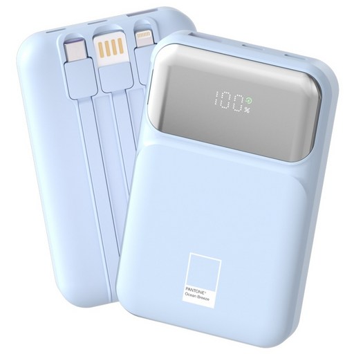 가성비와 편리함을 더한 팬톤 22.5W 초고속 충전 일체형 미러 보조배터리 10000mAh PGB-20 솔직 후기 대표 이미지